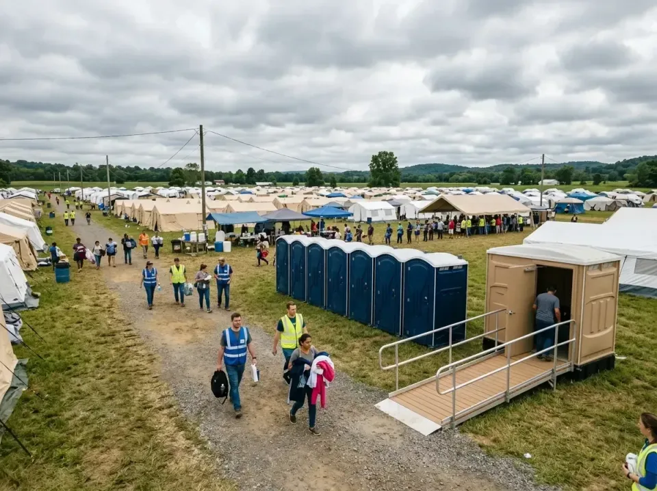 disaster-relief-camp-restrooms-010 — frequently asked questions, Dumpster & Portable Bathrooms Rental in Hide-A-Way Lake, MS